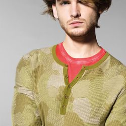 Jersey estampado de la colección masculina primavera/verano 2013 de Benetton