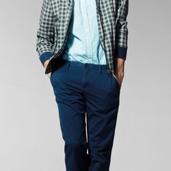 Chaqueta azul de la colección masculina primavera/verano 2013 de Benetton