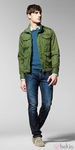 Chaqueta verde de la colección masculina primavera/verano 2013 de Benetton