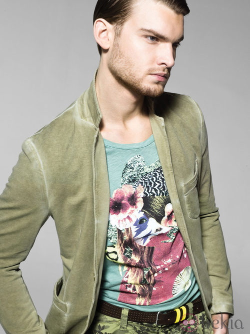 Blazer de la colección masculina primavera/verano 2013 de Benetton