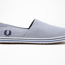 Alpargatas de rayas de Fred Perry para el verano 2013