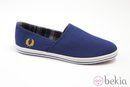Alpargatas azul oscuro de Fred Perry para el verano 2013