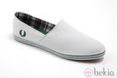 Alpargatas blancas de Fred Perry para el verano 2013
