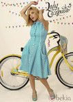 Virginia Labuat, con el vestido de 'Yellowstone Camping' de Lady Cacahuete
