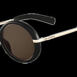 Gafas con montura redonda de Karl Lagerfeld Eyewear