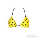 Biquini triángulo amarillo de la colección primavera/verano 2013 de Volcom