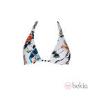 Biquini triángulo estampado de la colección primavera/verano 2013 de Volcom
