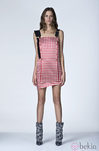 Vestido de cuadros rojos de la Colección Resort 2014 de Emanuel Ungaro