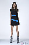 Vestido corto de color negro de la Colección Resort 2014 de Emanuel Ungaro