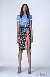 Look de blusa y falda de la Colección Resort 2014 de Emanuel Ungaro