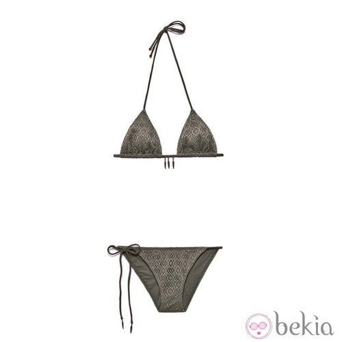 Biquini verde militar de la colección primavera/verano 2013 de IKKS