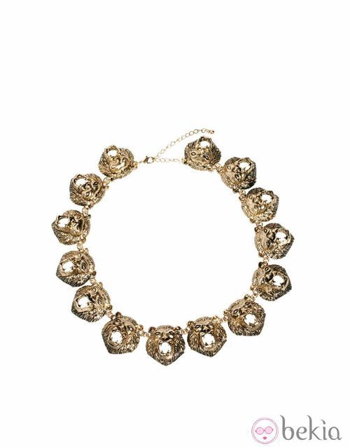 Pulsera dorada de la colección primavera/verano 2013 de Asos