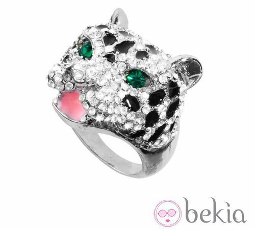 Anillo con figura de leopardo de la colección primavera/verano 2013 de Asos