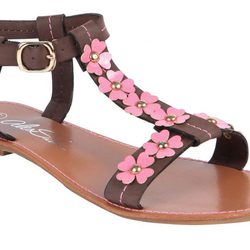 Sandalias de tira con adornos florales de la colección primavera/verano 2013 de Alex Silva