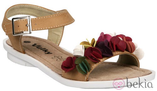 Sandalia para niña de la colección primavera/verano 2013 de Vulky
