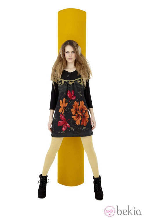 Vestido de manga tres cuartos de la colección otoño/invierno 2013/2014 de Smash!