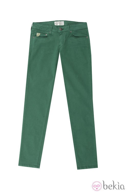 Skinny verde de la colección otoño/invierno 2013 de Lois