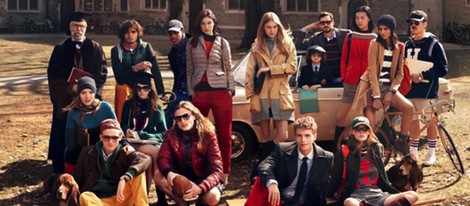 Campaña masculina y femenina otoño/invierno 2013 de Tommy Hilfiger