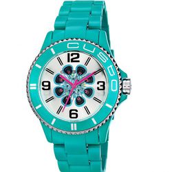Reloj con correa turquesa de la colección primavera/verano 2013 de Custo