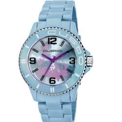 Reloj con correa azul cielo de la colección primavera/verano 2013 de Custo