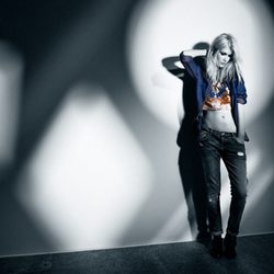 Top estampado del lookbook agosto 2013 de Bershka