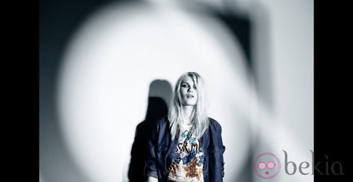 Camiseta de algodón del lookbook agosto 2013 de Bershka