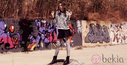 Jersey print del lookbook agosto 2013 de Bershka