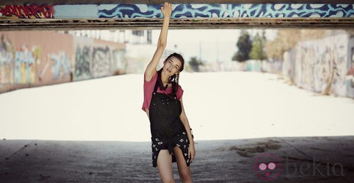 Jumpsuit negro del lookbook agosto 2013 de Bershka
