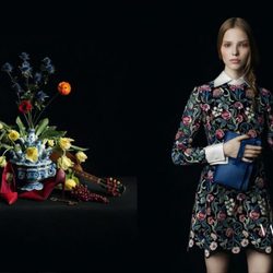 Vestido estampado de la colección otoño/invierno 2013 de Valentino