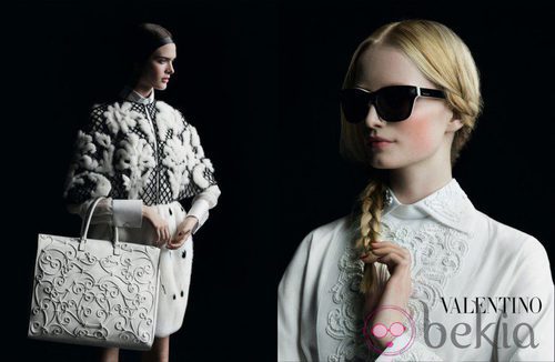 Camisa blanca de la colección otoño/invierno 2013 de Valentino