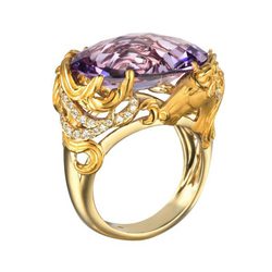 Anillo de oro de la Colección Ecuestre de Carrera y Carrera