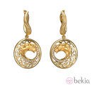 Pendientes de oro de la Colección Ecuestre de Carrera y Carrera