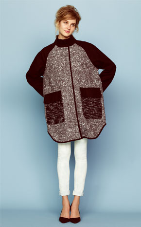 Abrigo marrón de la colección otoño/invierno 2013 de Asos