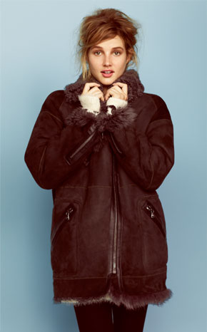 Abrigo de piel de la colección otoño/invierno 2013 de Asos