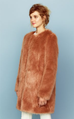 Abrigo de pelo de la colección otoño/invierno 2013 de Asos