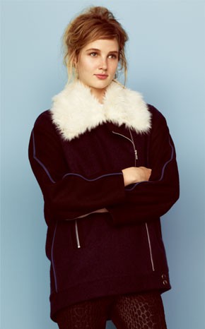 Abrigo de borreguito de la colección otoño/invierno 2013 de Asos