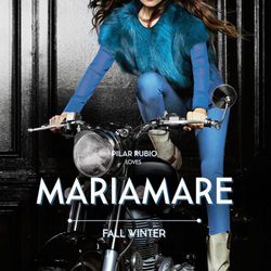 Pilar Rubio, imagen de la colección otoño/invierno 2013/2014 de Maria Mare