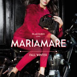 Pilar Rubio, embajadora de la colección otoño/invierno 2013/2014 de Maria Mare
