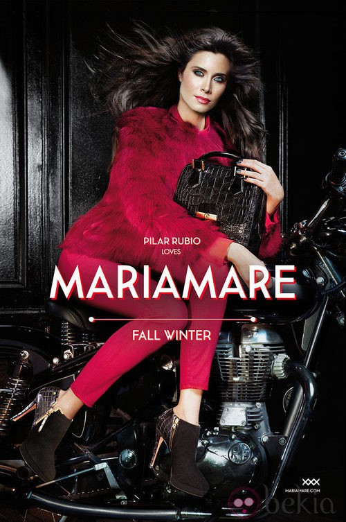 Pilar Rubio, embajadora de la colección otoño/invierno 2013/2014 de Maria Mare
