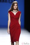 Vestido rojo de la colección primavera/verano 2014 de Roberto Torretta en Madrid Fashion Week