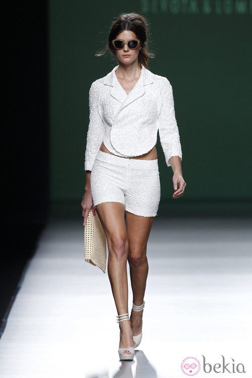 Look de la colección primavera/verano 2014 de Devota&Lomba en Madrid Fashion Week