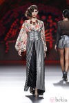 Falda con corsé de la colección primavera/verano 2014 de Francis Montesinos en Madrid Fashion Week
