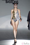 Bañador print de la colección primavera/verano 2014 de Montse Bassons en Madrid Fashion Week