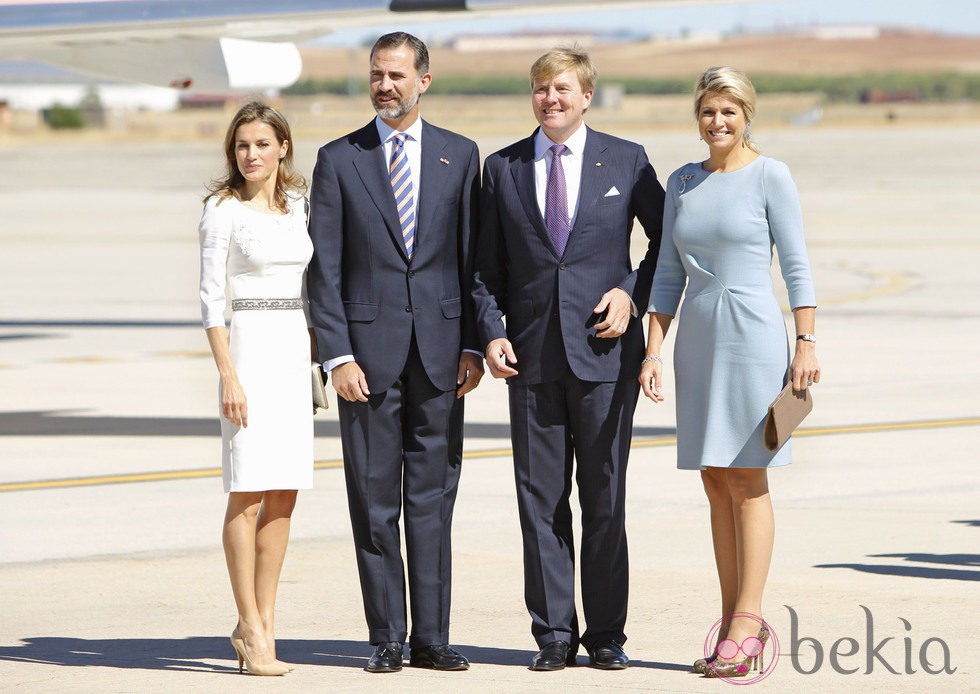 Los Príncipes de Asturias y los Reyes de Holanda en Madrid