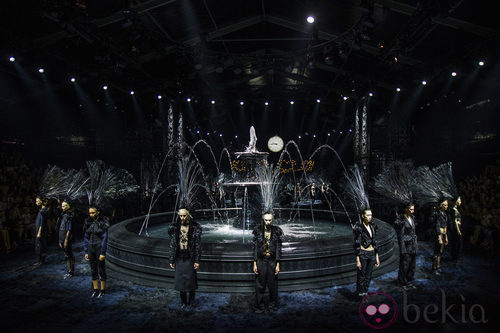 Carrusel final del desfile primavera/verano 2014 de Louis Vuitton en Paris