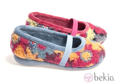 Bailarina multicolor de la colección otoño/invierno 2013/2014 de Victoria
