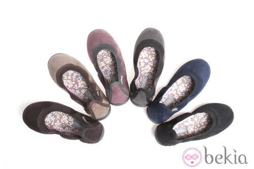 Bailarinas de ante de la colección otoño/invierno 2013/2014 de Victoria