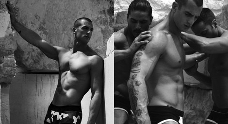 Diferentes modelos de calzoncillos de la colección otoño/invierno 2013/2014 de Yamamay