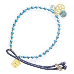 Pulsera azul de la colección otoño/invierno 2013 de Müss