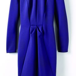 Vestido morado de la colección de Juanjo Oliva para Elogy otoño/invierno 2013/2014